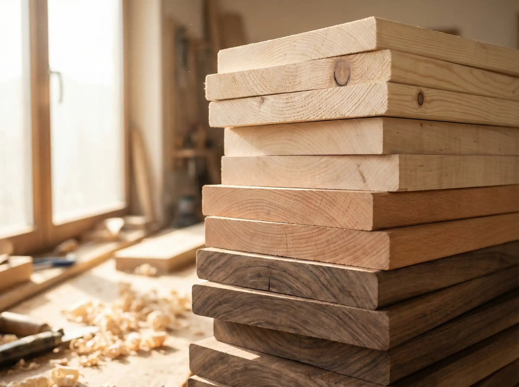 Premium Wood Selection